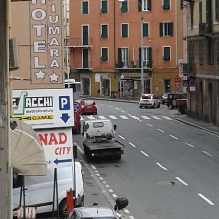 Hotel Fiumara Genua Buitenkant foto
