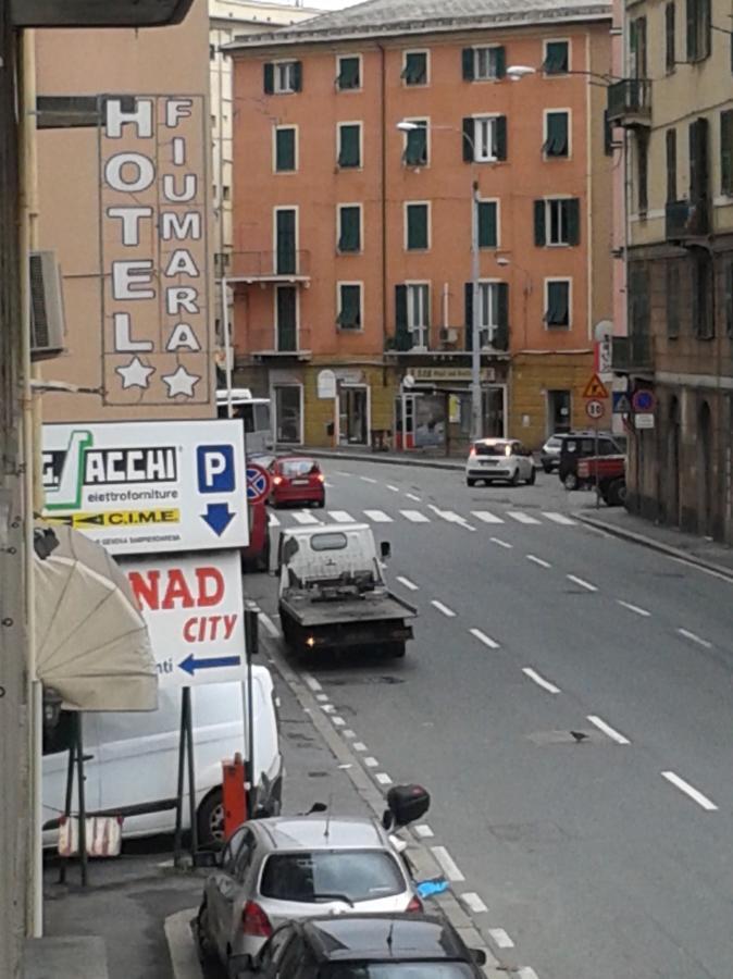 Hotel Fiumara Genua Buitenkant foto